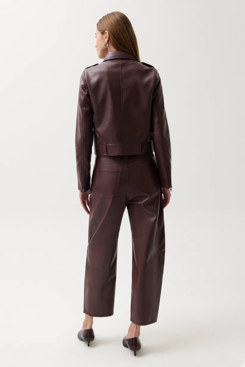 Pistola Eli High Rise Barrel Jean - Cabernet