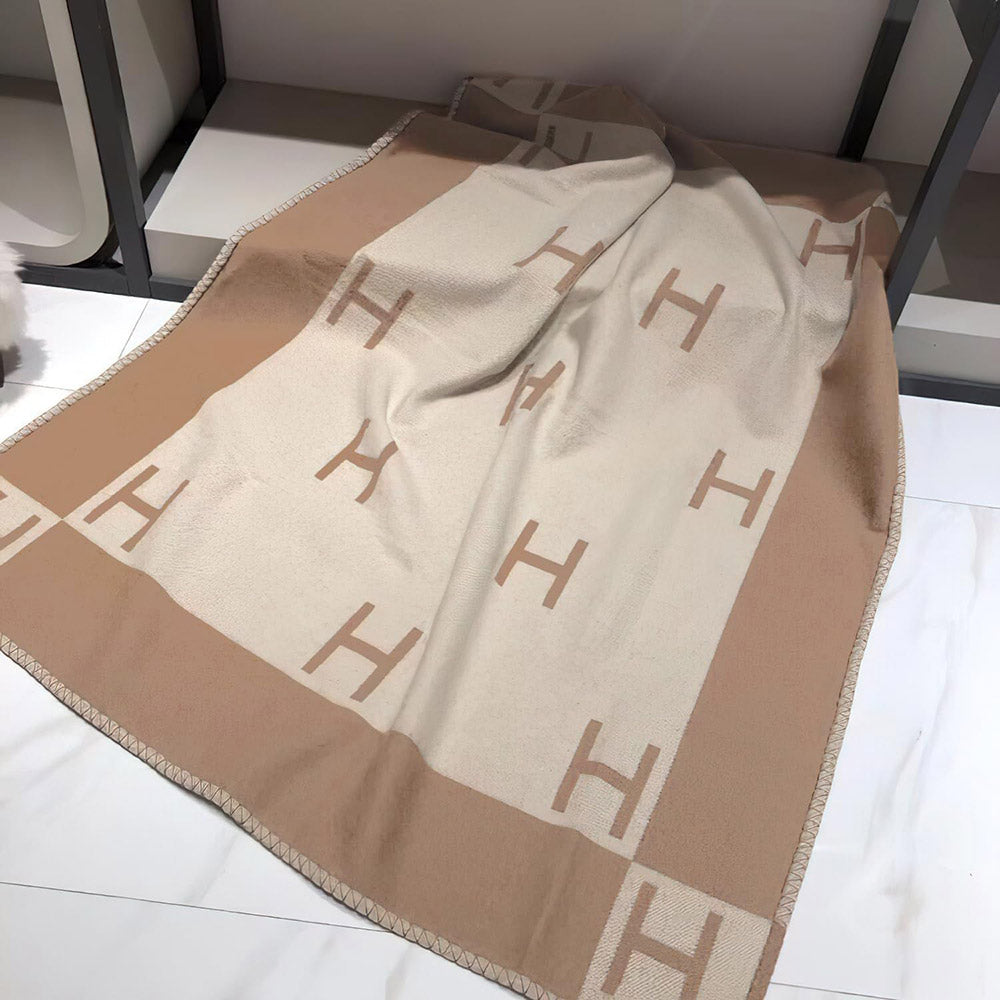 H Throw Blanket