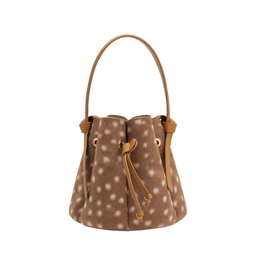 Melie Bianco Deer Bucket Bag