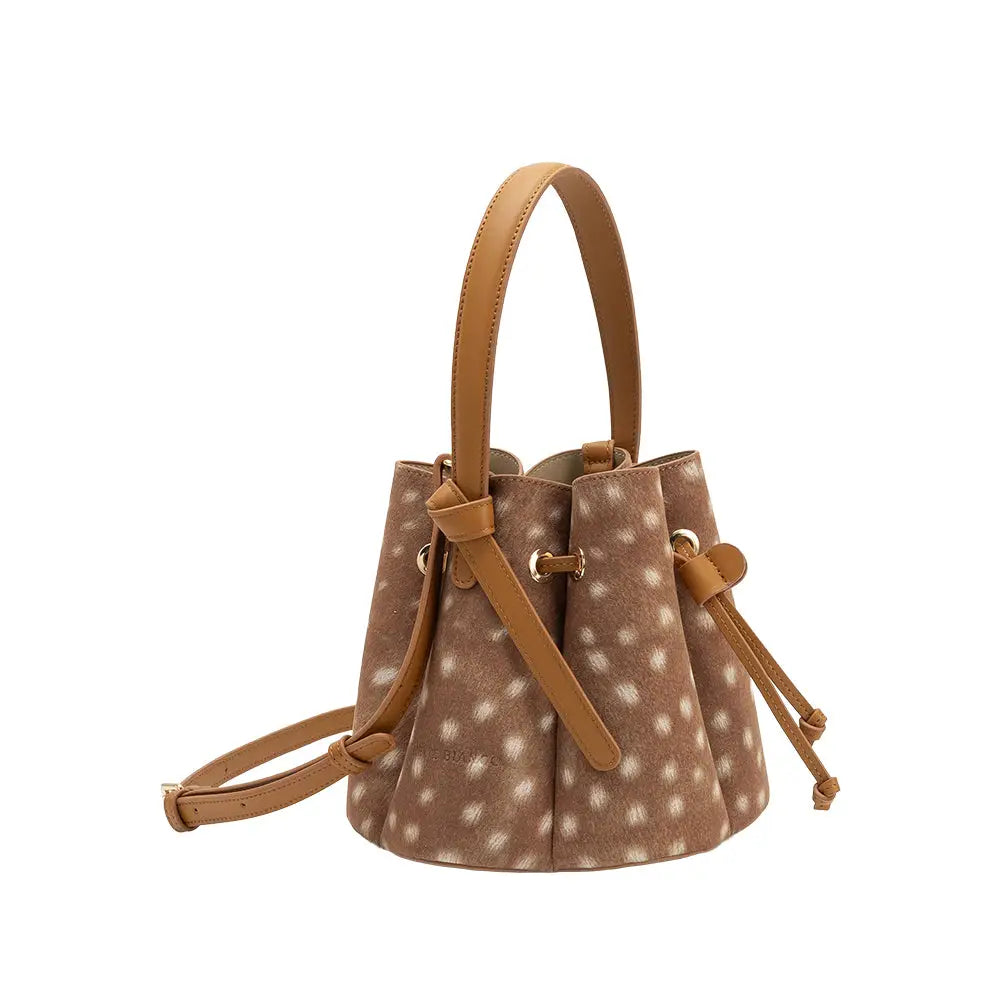 Melie Bianco Deer Bucket Bag