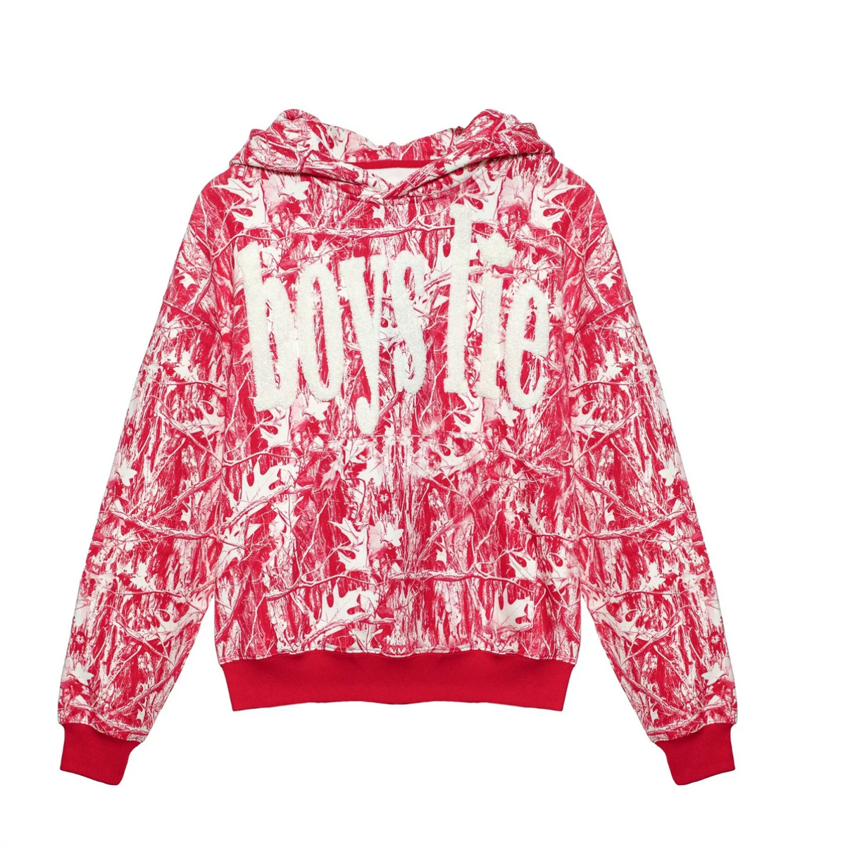 Red Camo Manhunt Hoodie