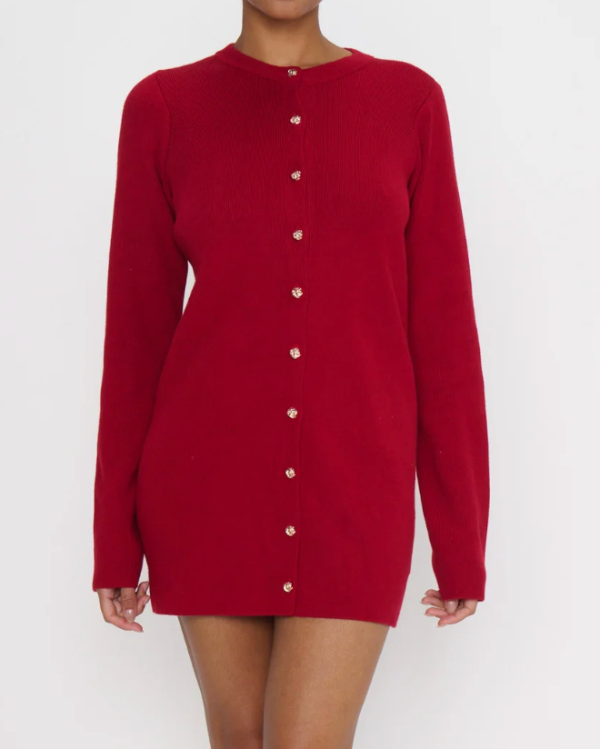 Show Me Your Mumu Marguerite Cardigan Dress
