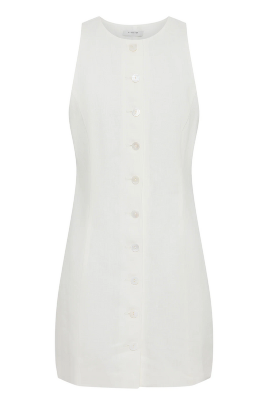 Mazi Linen Mini Dress