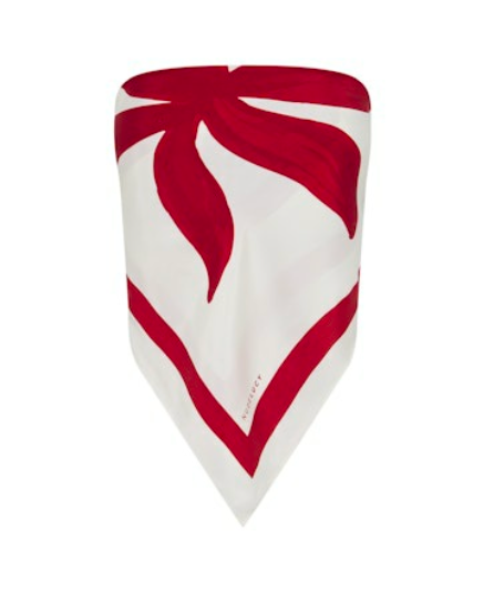 Anthos Cupro Scarf Top