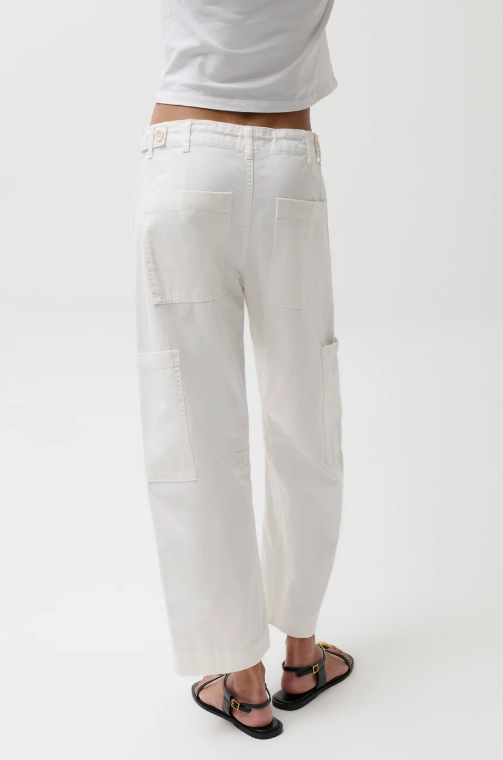 Pistola White Sabrina Utility Pant