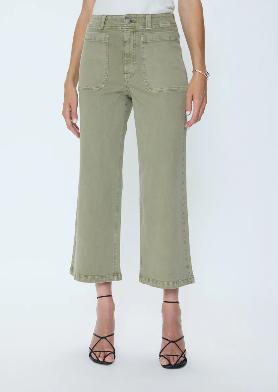 Pistola Zoey Slate Green Utility Pant