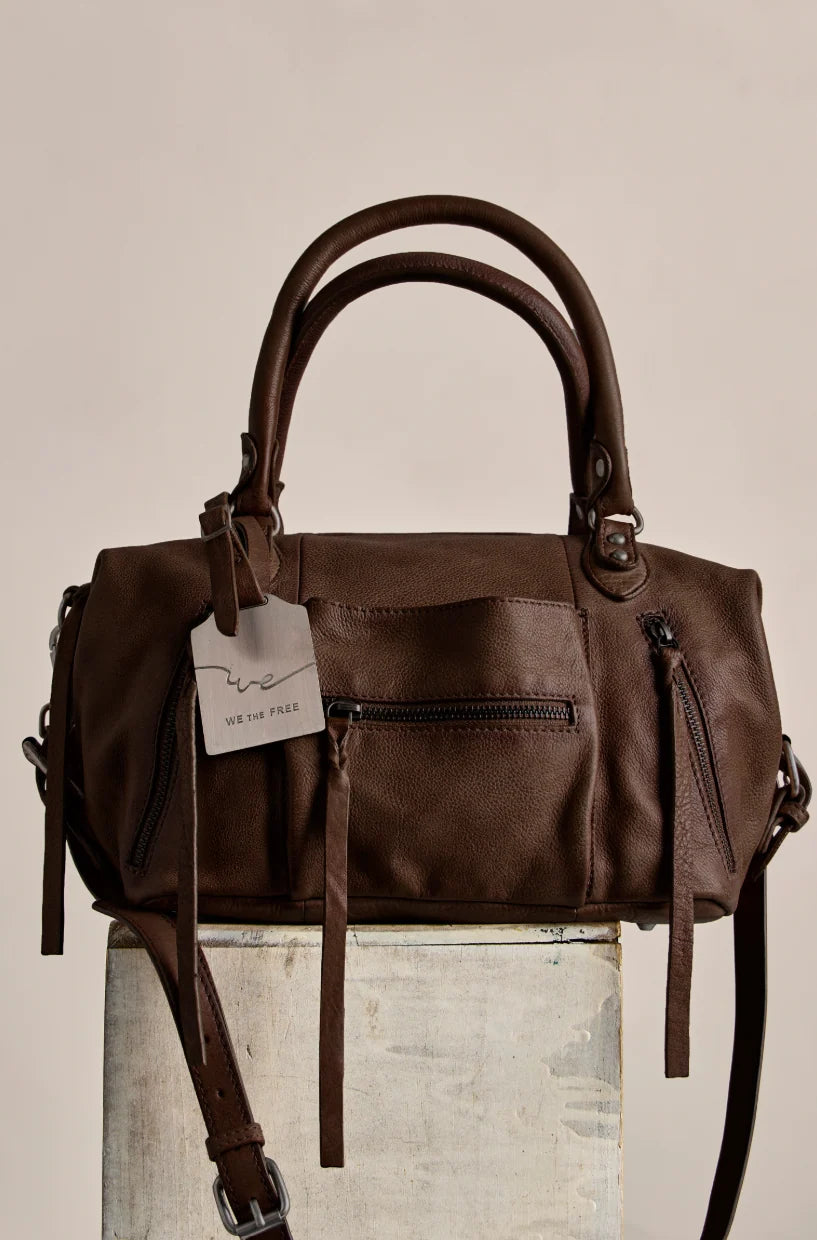 We The Free Espresso Baby Emerson Tote Bag
