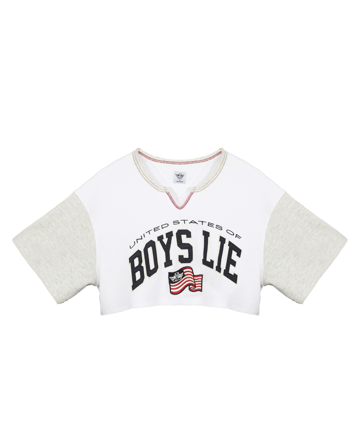 UNITED STATES OF BOYS LIE TOMBOY CROP