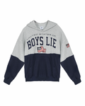 UNITED STATES OF BOYS LIE THERMAL RACER HOODIE