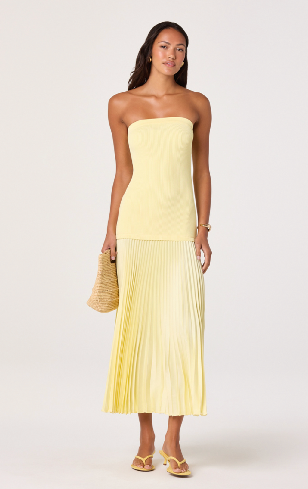 Selune Midi Dress