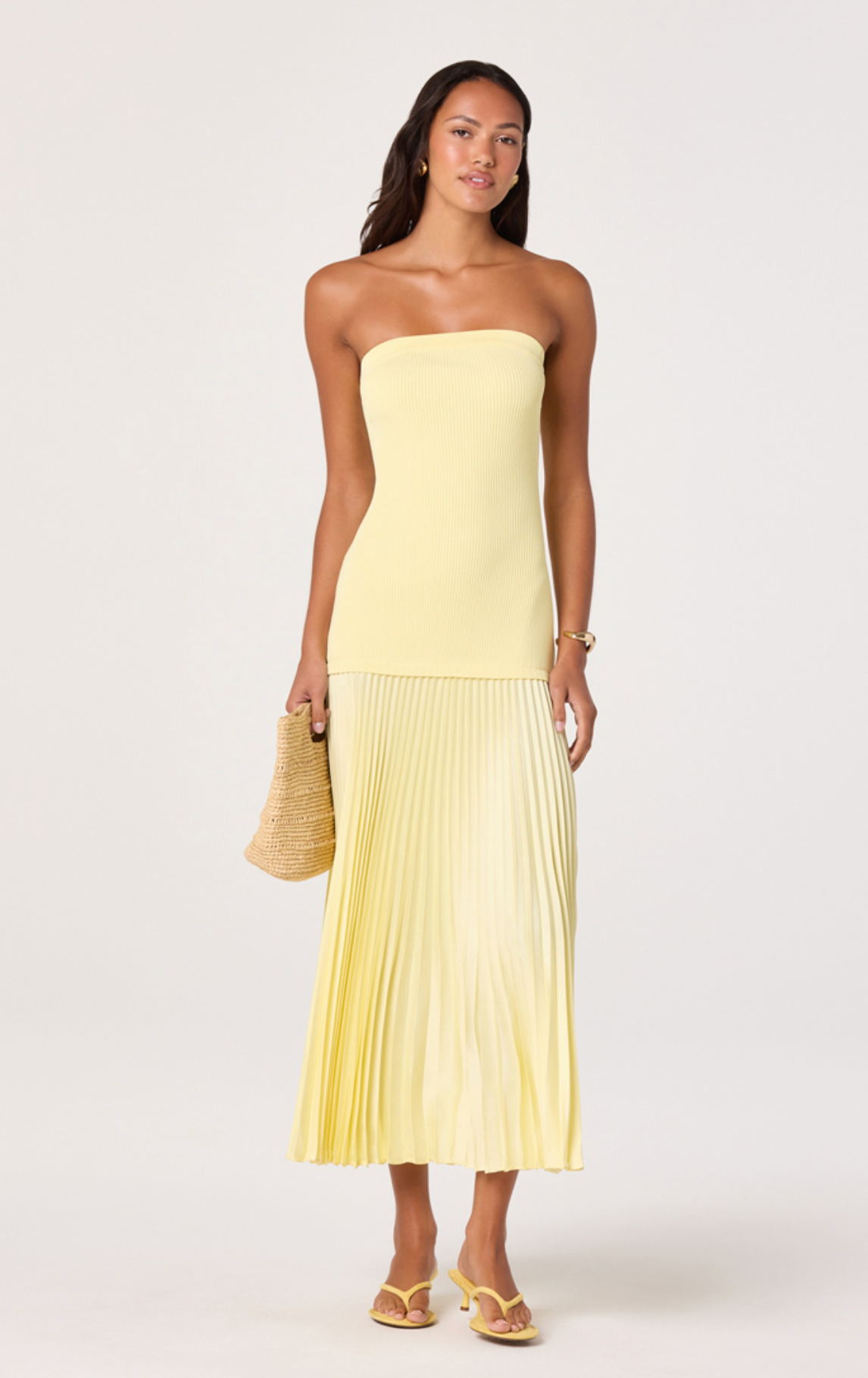 Selune Midi Dress