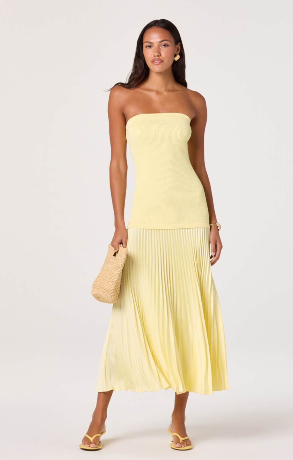Selune Midi Dress