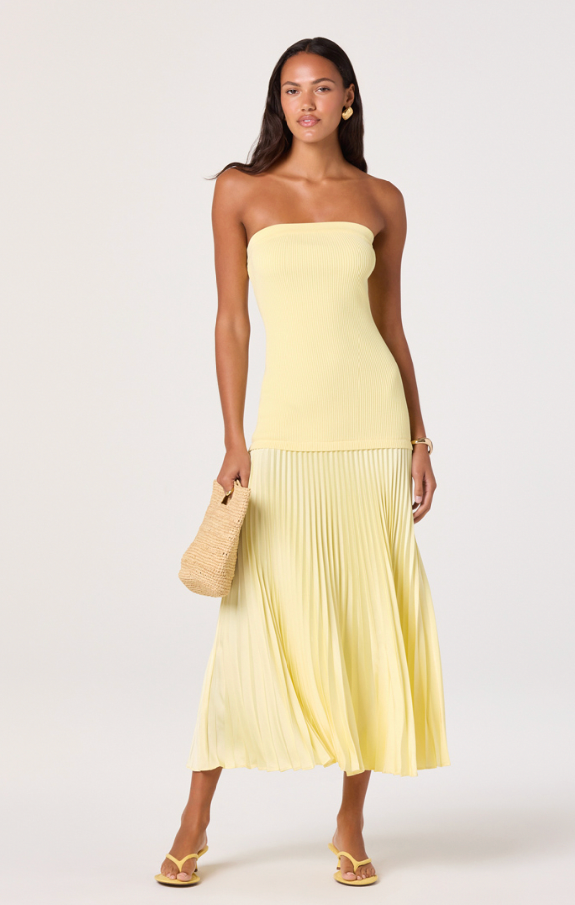 Selune Midi Dress
