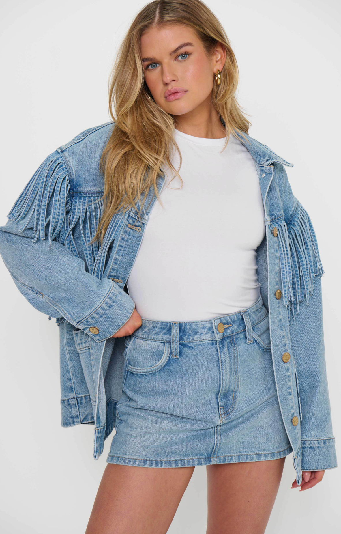 Show Me Your Mumu Ojaj Fringe Jacket