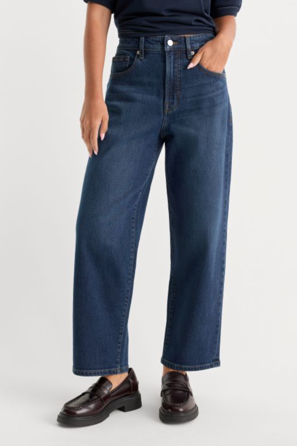 Good American Vintage Barrell Jeans