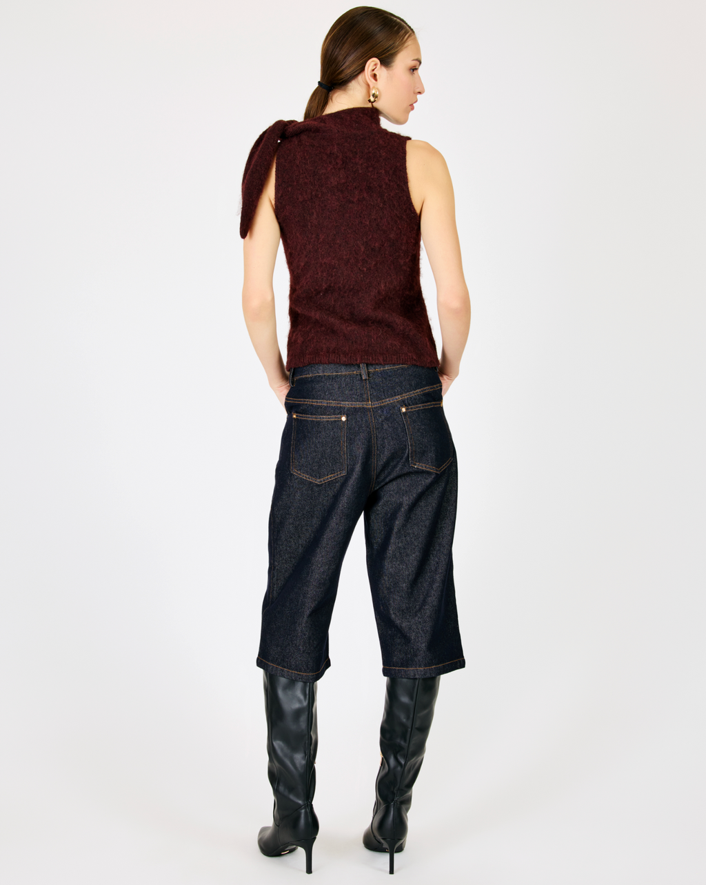 Belden Scarf Top