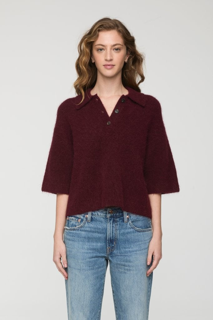 Pistola Nadya Cherry Wine Top