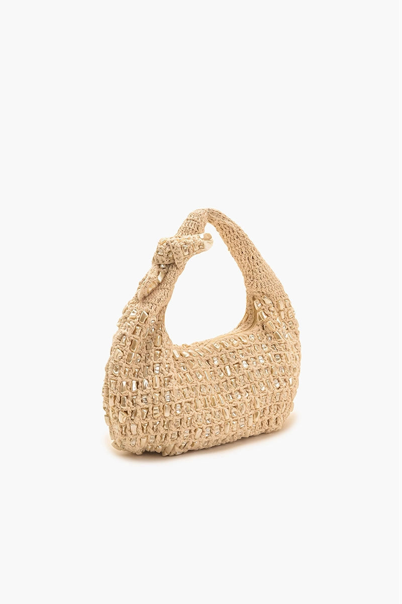 Shell Beaded Handheld Bag